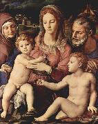 Angelo Bronzino Anna und Johannes dem Taufer oil painting on canvas